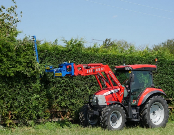 Slanetrac SA1000 Swivel Trimm Heckenschere Traktor Frontlader Heckenschneider